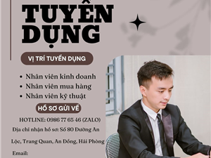 TUYỂN DỤNG NHÂN SỰ 2025